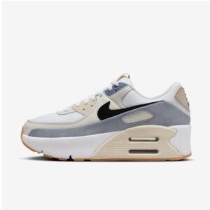Nike Air Max 90 LV8 White/Ashen Slate/Light Orewood Brown/Black